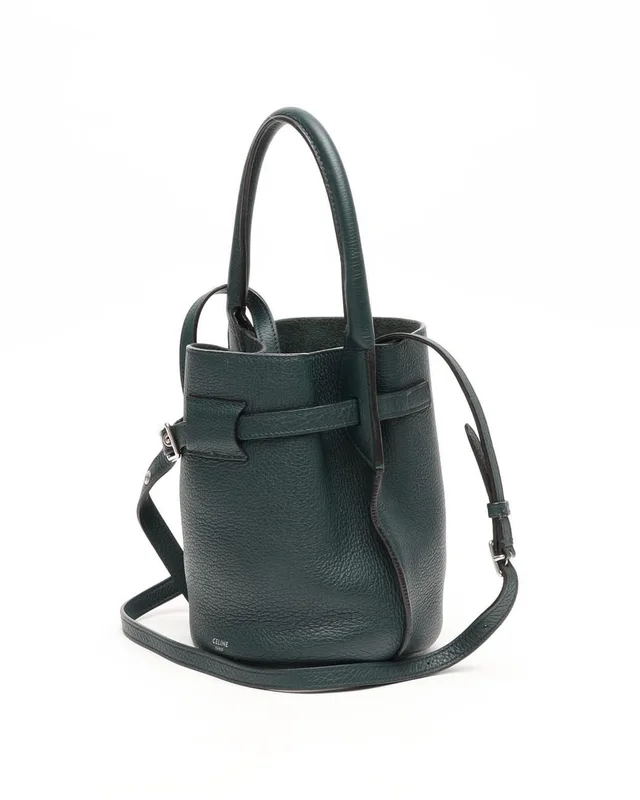 Celine Big Bag Nano Bucket Bag in Caviar leather from A Retro Tale, photo 2 of 10