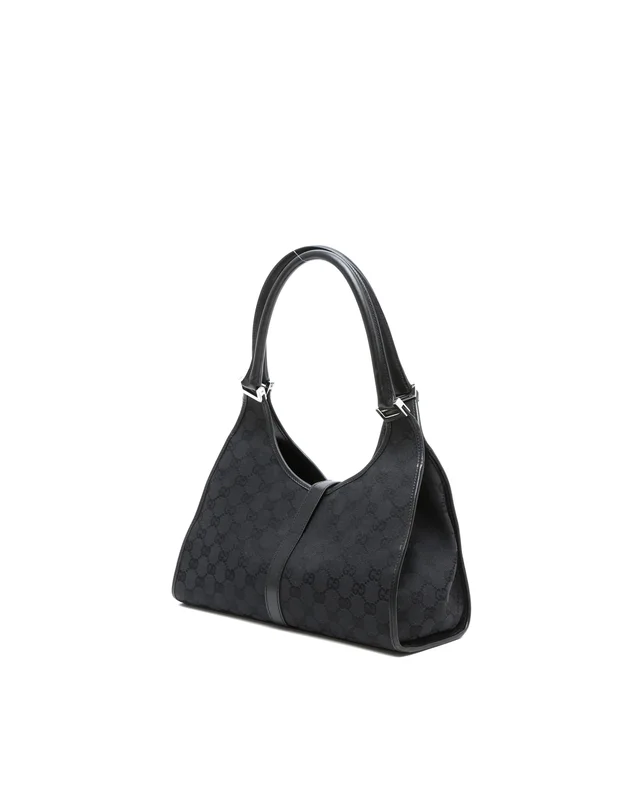 Gucci GG Small Jackie Bardot Bag in Canvas from A Retro Tale, photo 3 of 10