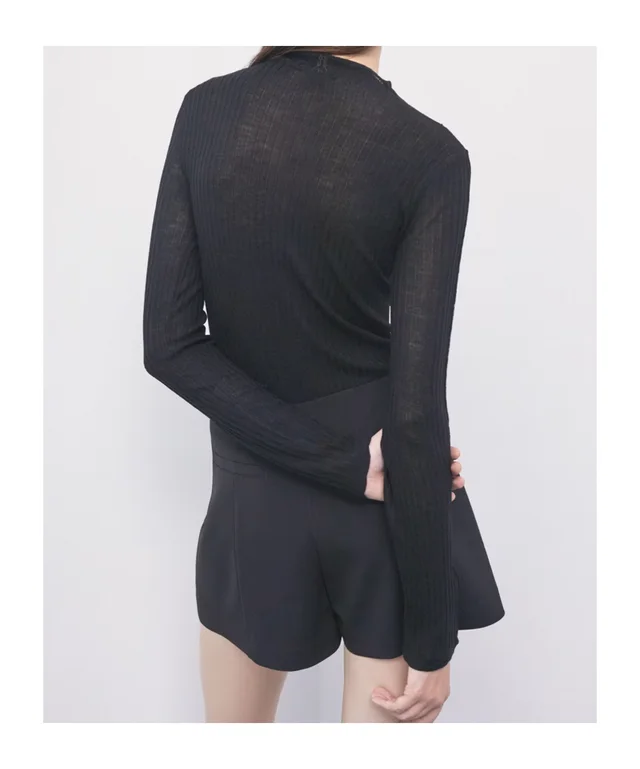 Patrizia Pepe ribbed-knit sweater, photo 5 of 6 from SENSER