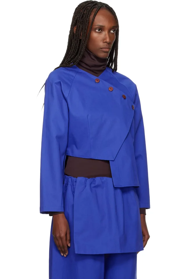 SC103 Blue Peak Blouse, photo 2 of 2 from SSENSE