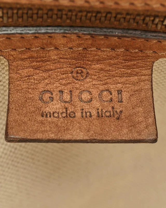 Gucci GG Running Medium Tote Bag in Suede from A Retro Tale, photo 9 of 10