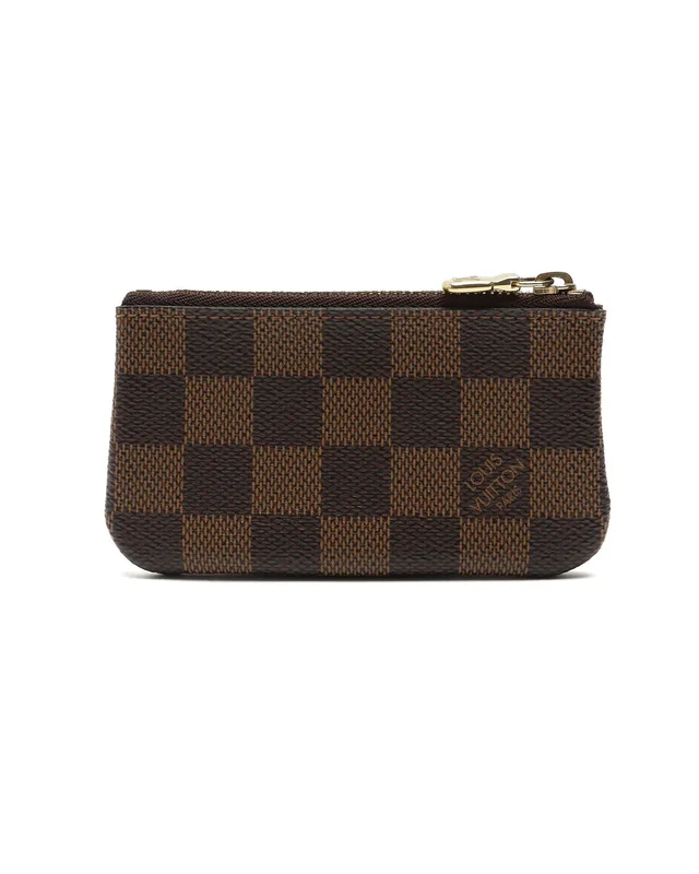 Louis Vuitton Damier Ebene Coin Purse in Brown Canvas from A Retro Tale, photo 2 of 2