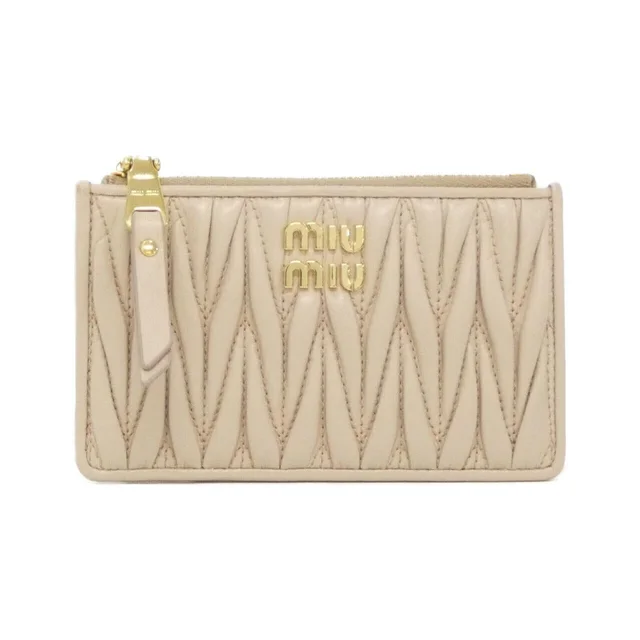 Miu Miu ミュウミュウ 5MB06M コインケース in CIPRIA(チプリア) / GOLD(ゴールド)金具 MATELASSE'MIU from KOMEHYO