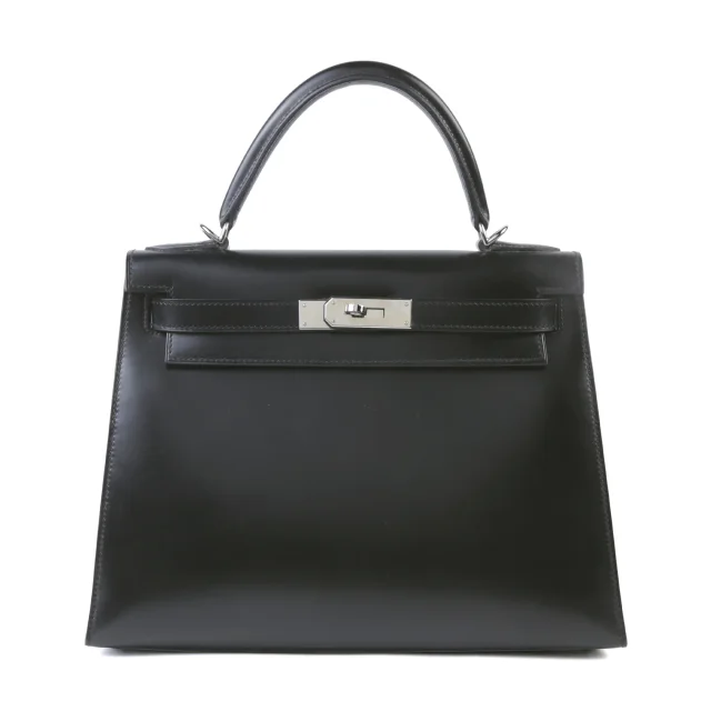 Hermès Kelly 28 Sellier Noir (89) from Ginza Xiaoma