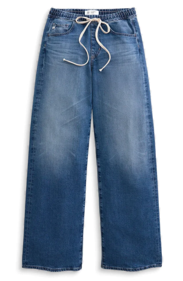AG Adria Drawstring Low Rise Wide Leg Jeans, photo 6 of 8 from Nordstrom Rack