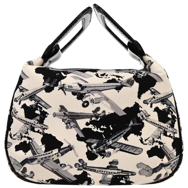 Chanel 2005-2006 White Canvas Handbag in White Canvas from AMORE Vintage Tokyo