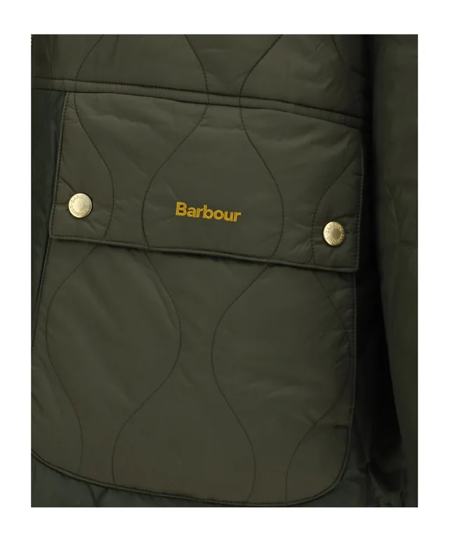 Barbour Osbourne Long Quilted Hooded Jacket, photo 3 of 3 from SENSER