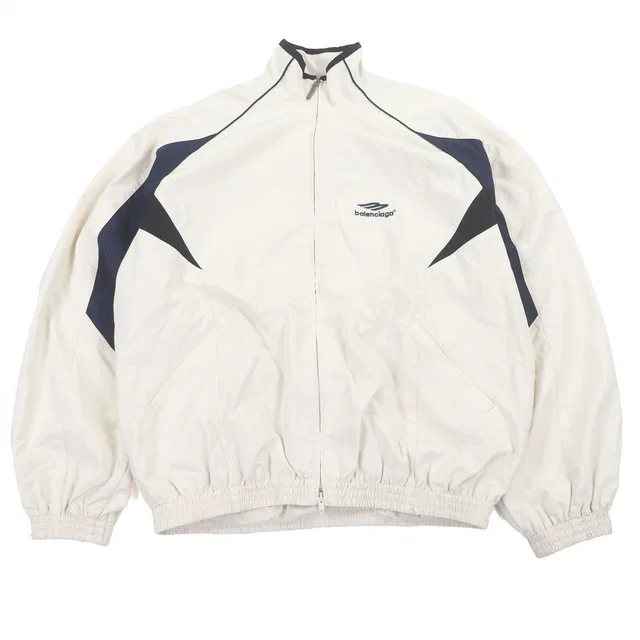 Balenciaga 3B SPORTS ICON Track Jacket Nylon Jacket in Nylon from LuxUness