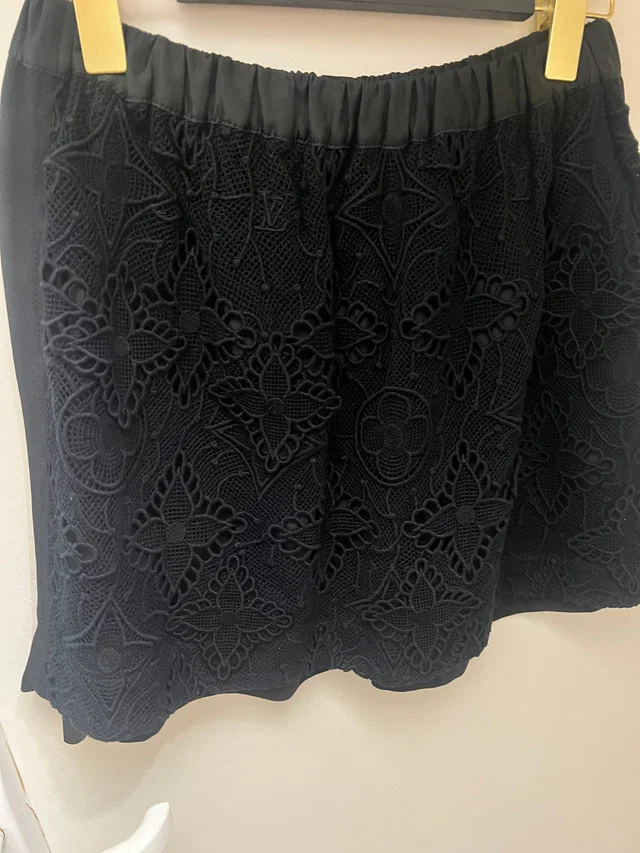 Louis Vuitton lace skirt from Luxury Promise