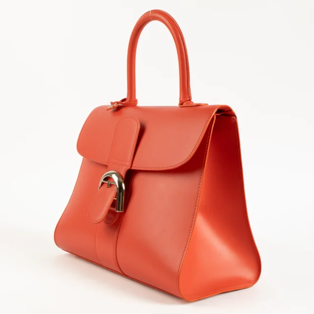 Delvaux Corail Box Calf Brillant MM Bag in Box leather from Labellov, photo 4 of 6