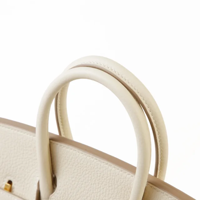 Hermès Birkin 25 Craie (10) in White Togo leather from Ginza Xiaoma, photo 3 of 4