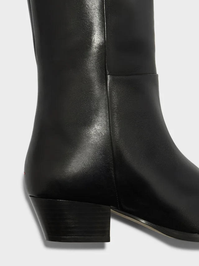 Aeyde Medea Mid-Heel Knee-High Boots, photo 6 of 6 from SENSER