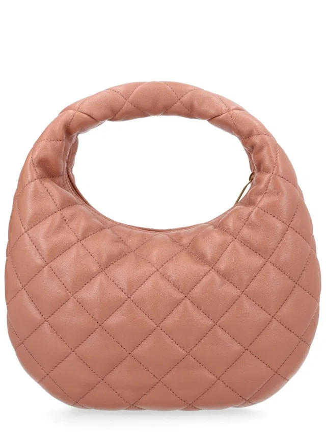 Saint Laurent Icarino Baby Shoulder Bag — Brown Domesticated Lamb Leather in Brown Lambskin from HEWI