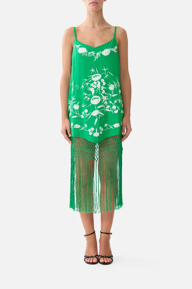 Camilla eBoutique RELAXED MINI DRESS WITH FRINGING SACROMONTE SEÑORITA from CAMILLA, photo 1 of 1