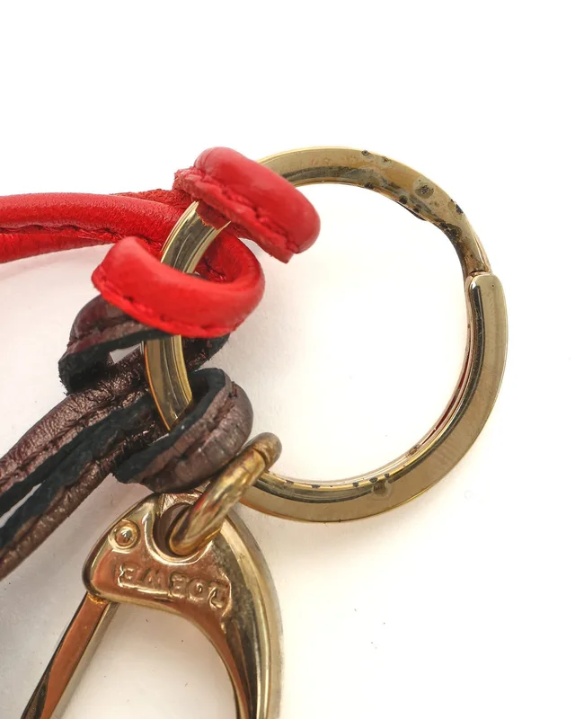 Loewe Tassel Keyring in Leather from A Retro Tale, photo 4 of 4