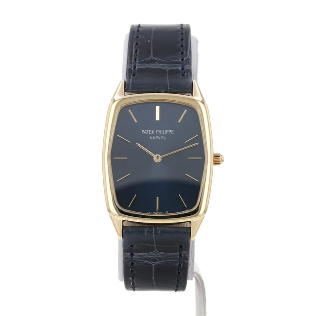 watch, Other Model, in yellow gold, Ref: Patek Philippe - 3856, circa 1983 in Yellow Leather from Collector Square, photo 2 of 3