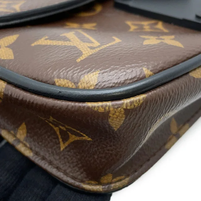 Louis Vuitton SPadlock Sling Bag NoirM45807 Monogram Macassar Canvas in Canvas from GALLERY RARE, photo 8 of 18