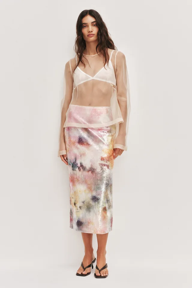 AJE Sybilla Sequin Midi Skirt from Aje, photo 1 of 1