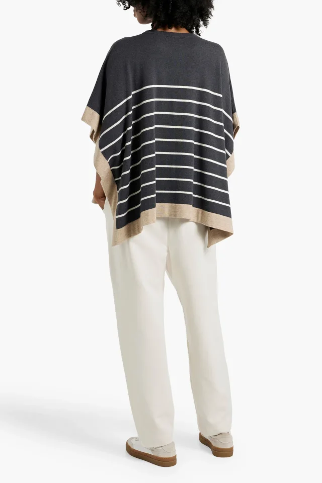 Brunello Cucinelli Cotton-Blend Jersey Tapered Pants, photo 3 of 4 from THE OUTNET