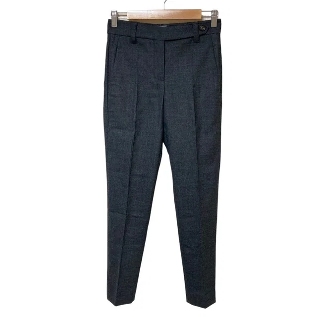 Brunello Cucinelli Wool Stretch Trousers in Wool from LuxUness