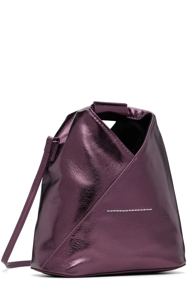 MM6 Maison Margiela Purple Crossbody Bag, photo 3 of 3 from SSENSE