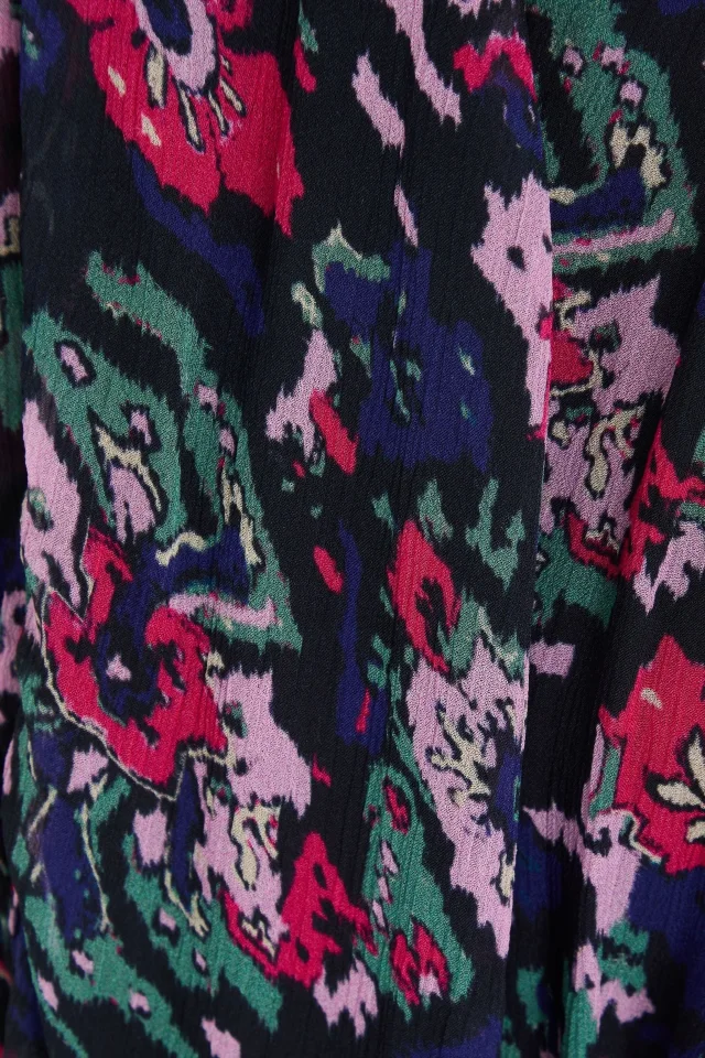 Marant Étoile Ryama Printed Georgette Straight-Leg Pants in Purple, photo 4 of 4 from THE OUTNET
