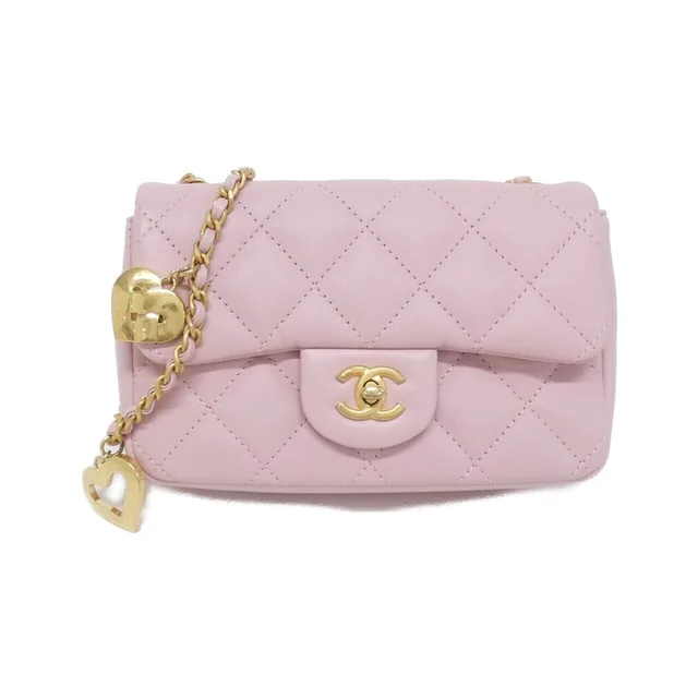 Chanel Shoulder Bag Pink in Pink from The Reluxe