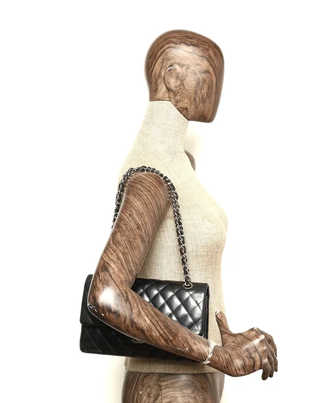Chanel Classic Medium Double Flap Bag in Leather from A Retro Tale, photo 10 of 10