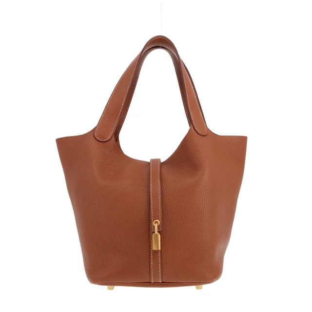 Hermès Picotin 22 cm handbag in Gold Togo leather from Collector Square, photo 2 of 6