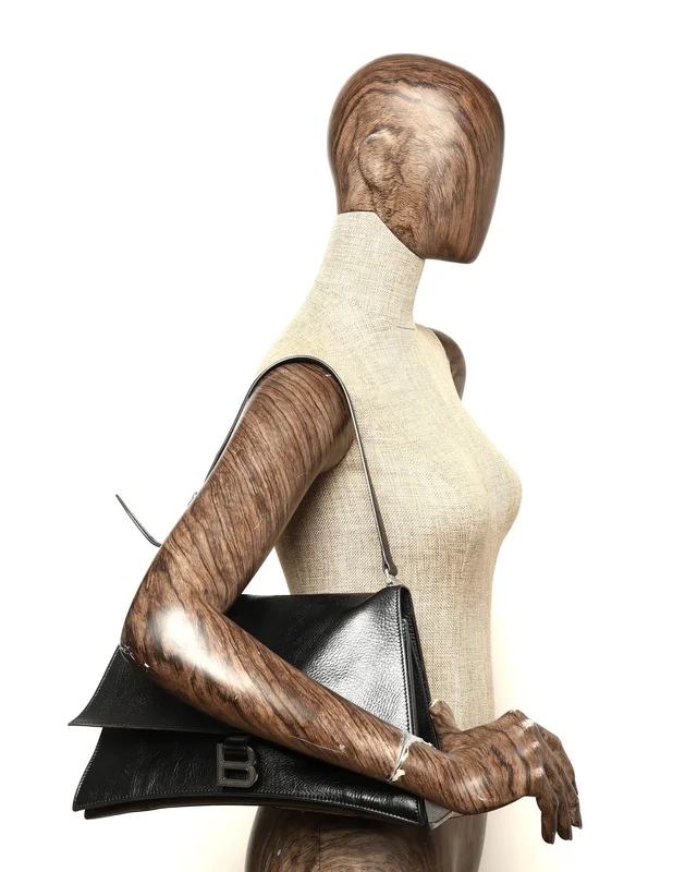 Balenciaga Crush Sling Leather Flap Bag in Leather from A Retro Tale, photo 8 of 8