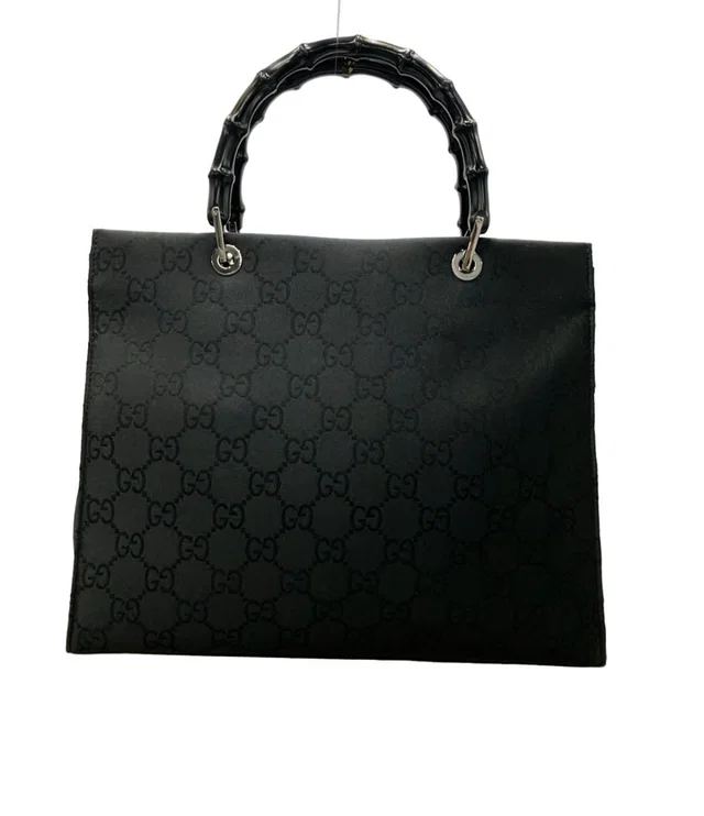 Gucci Tote Bag GG Pattern Bamboo from The Reluxe