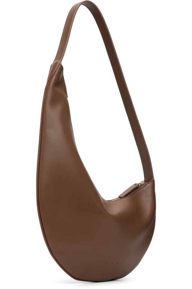 Aesther Ekme Brown Lune Mini Bag, photo 2 of 2 from SSENSE