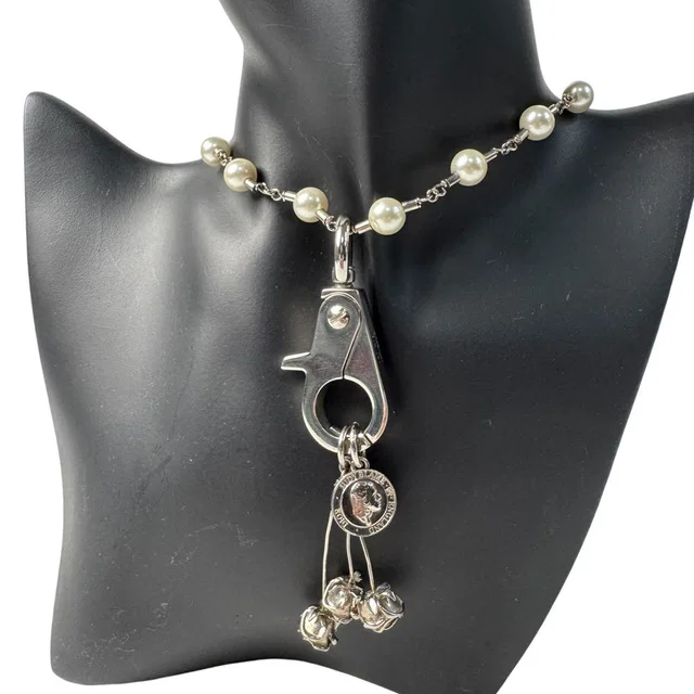 Dior Homme Judy Blame Carabiner Necklace from The Reluxe