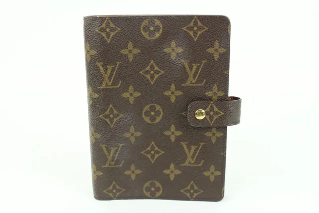Louis Vuitton Medium Monogram Agenda MM in Canvas from Bagriculture