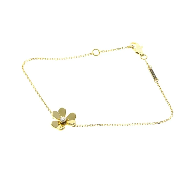 Van Cleef & Arpels 18k Gold Diamond Charm Bracelet in gold from Poshmark