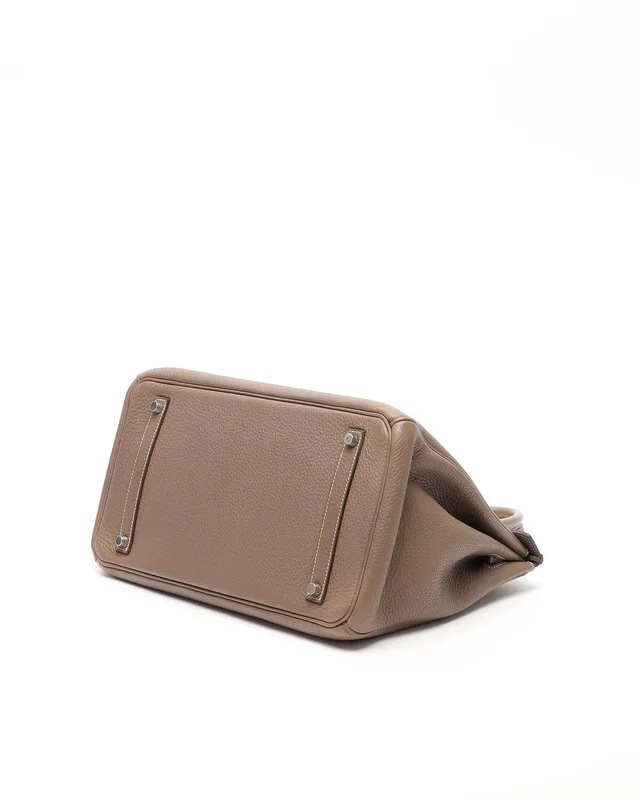 Hermès Birkin 35 Togo Etoupe Bag in Taupe Togo leather from A Retro Tale, photo 5 of 12