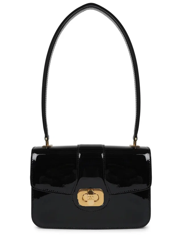 Celine Josephine Shoulder Bag — Black Calf Leather in Black Calfskin from HEWI