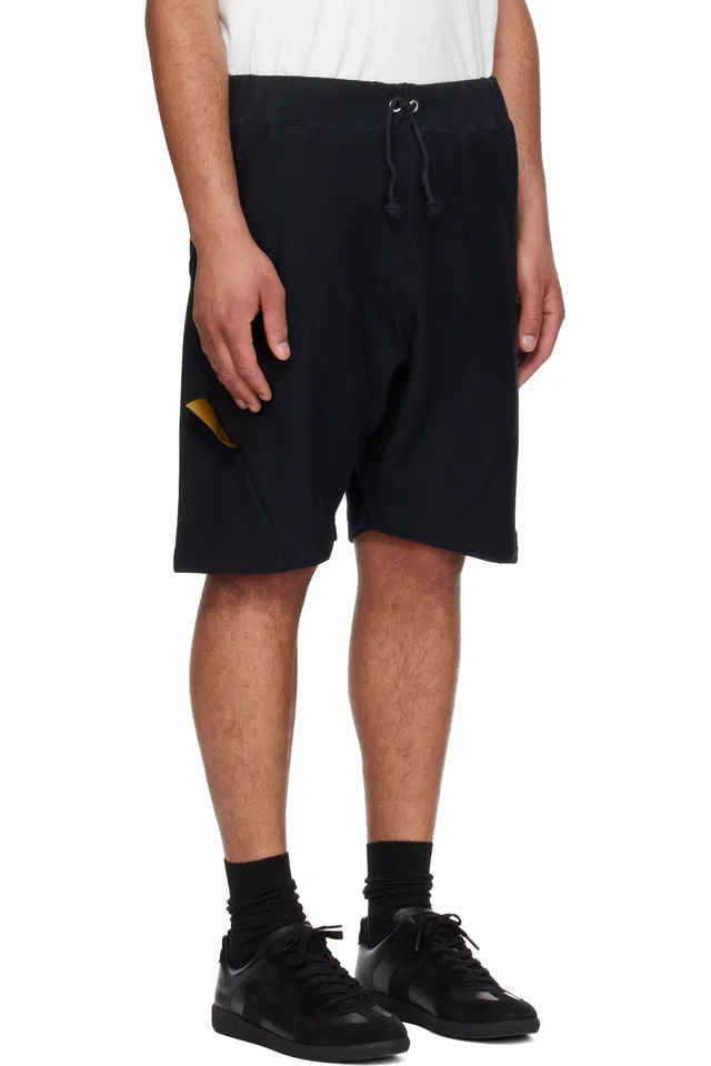 UNDERCOVER Black Champion Edition UC1F4502 Shorts, photo 2 of 4 from SSENSE
