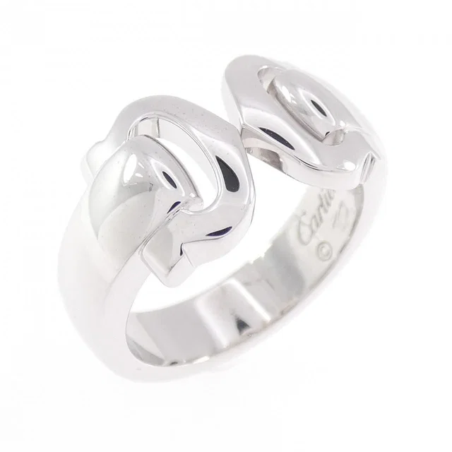 Cartier 2C Ring White Gold in White from The Reluxe