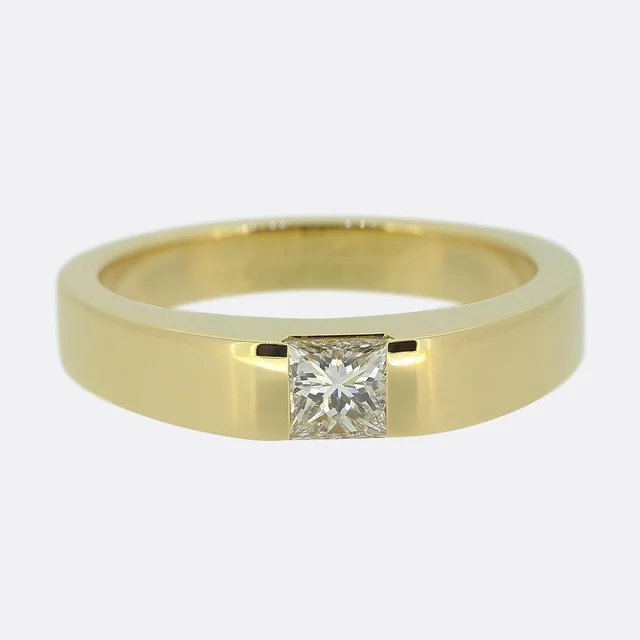 Cartier Tank Diamond Ring from The Vintage Jeweller