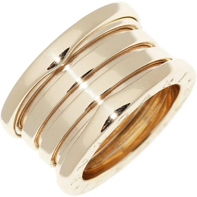 Bvlgari B.zero1 Au750 Ring 4 Band Size 48 from LuxUness