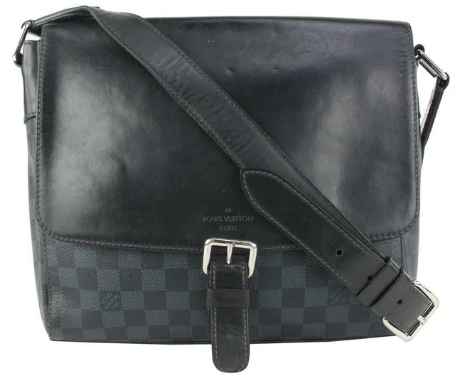 Louis Vuitton Damier Cobalt Newport PM Messenger Crossbody Bag in Canvas from Bagriculture