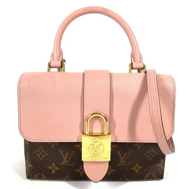 Louis Vuitton Handbag Locky BB Monogram Canvas Rose Poudre Pink in Pink Coated canvas from The Reluxe
