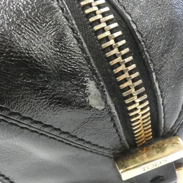 Tod's Hand bag in BLACK / GOLD metal fittings leather from KOMEHYO, photo 9 of 9