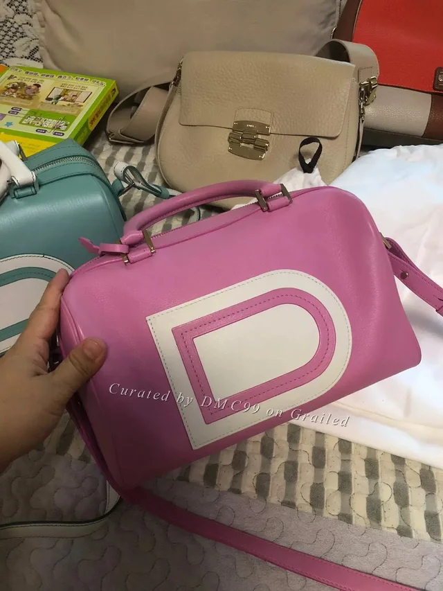 Delvaux Limited Pink Boston Bag from Grailed