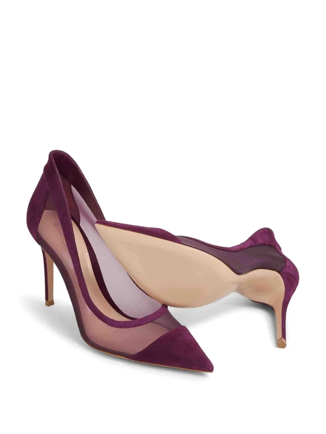 Gianvito Rossi Mesh high heels, photo 2 of 5 from SENSER