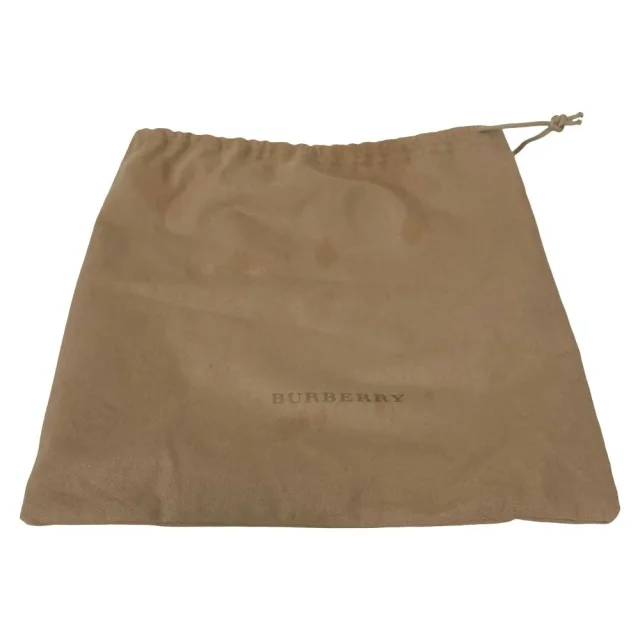 Burberry Cotton Canvas Leather Shoulder Bag in Canvas from LuxUness, photo 16 of 16
