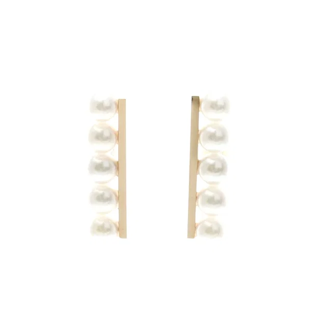 Tasaki 18k Gold Pearl Earrings in gold from Poshmark