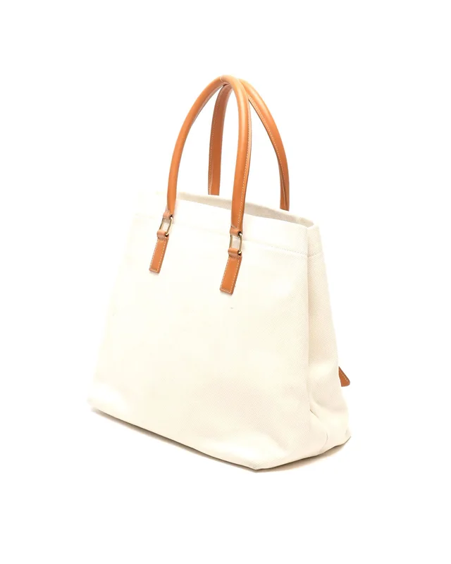 Celine Horizontal Cabas Tote Bag in Canvas from A Retro Tale, photo 3 of 11