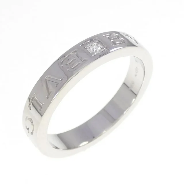 Bvlgari Bvlgari B.Zero1 750 White Gold Diamond Ring Size 18.5 Precious Metal Ring An853348 in… in silver|gray from Grailed